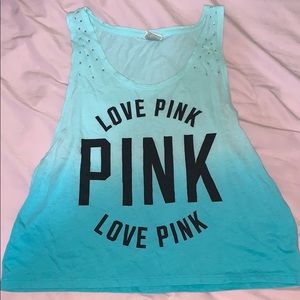 VS Pink Ombré Tank